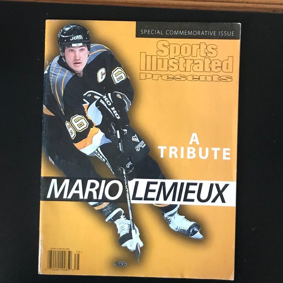 A TRIBUTE TO PITTSBURGH PENGUIN MARIO LEMIEUX FROM SPORTS ILLUSTRATED - Picture 1 of 3